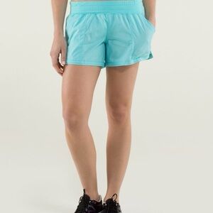 Lululemon Shake & Break Shorts Angel Blue Size 6